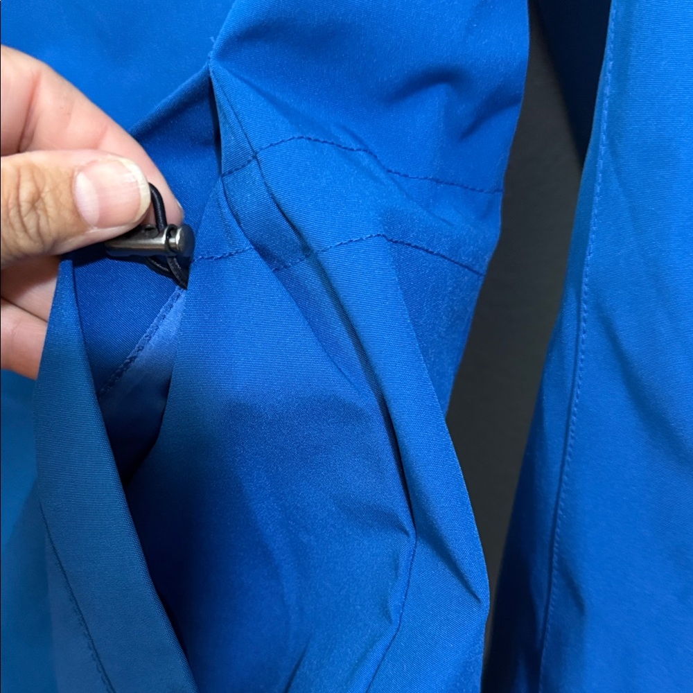 Pendleton Blue Raincoat with Plaid Lining - image 8